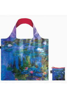 Bag Claude Monet WaterLillies Neon Pink - Humanitas