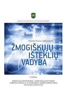 Žmogiškųjų išteklių vadyba, 1 knyga: teorija ir metodologija - Humanitas